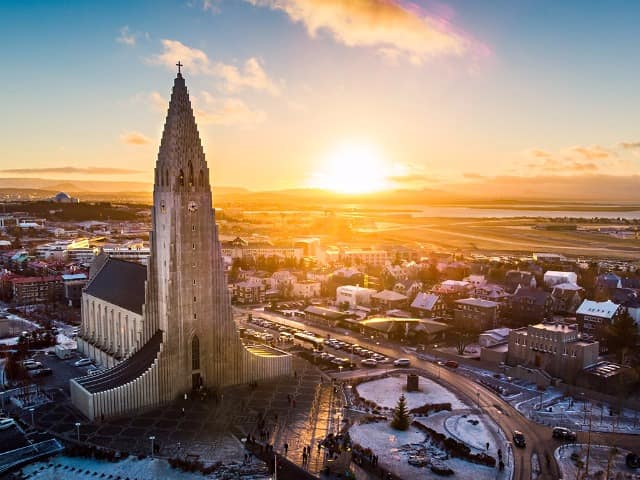 Islandia igreja hallgrimskirkja reykjavik